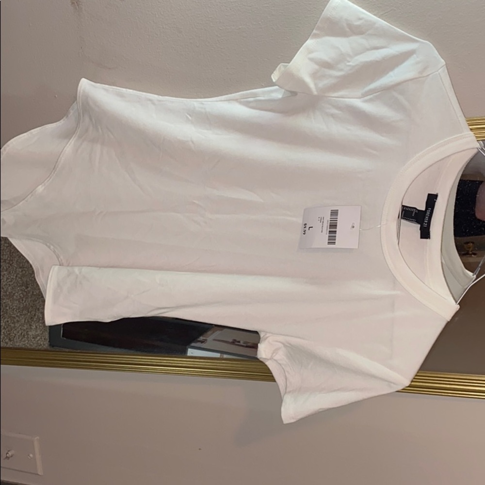 White tee body suit brand new